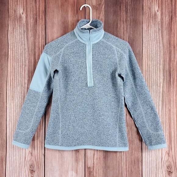 *READ* Patagonia Womens Size XXS Better Sweater 1/4 Zip Pullover Blue 25617 - Picture 7 of 15